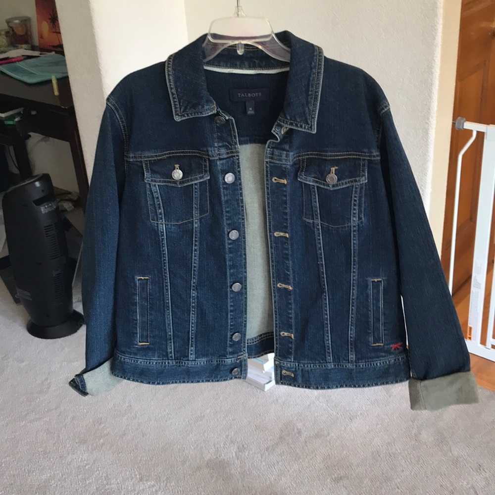 Talbots women’s denim jacket